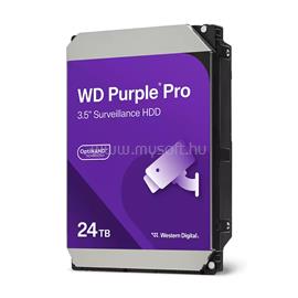 WESTERN DIGITAL HDD 24TB 3.5" SATA 7200RPM 512MB PURPLE PRO SURVEILLANCE WD241PURP small
