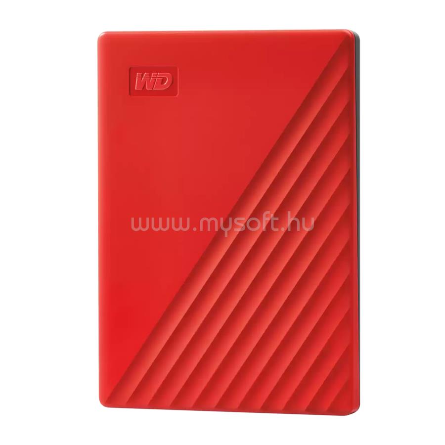 WESTERN DIGITAL HDD 2TB 2.5" USB 3.0 MY PASSPORT (piros)
