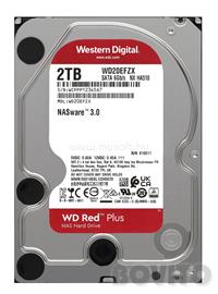WESTERN DIGITAL HDD 2TB 3.5" SATA 5400RPM 128MB RED PLUS NAS WD20EFZX small