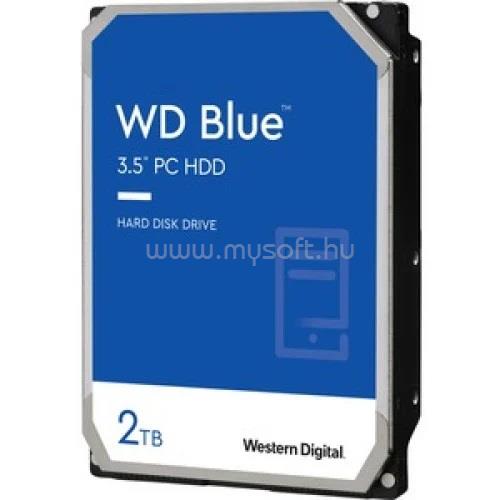 WESTERN DIGITAL HDD 2TB 3.5" SATA 7200RPM 256MB BLUE