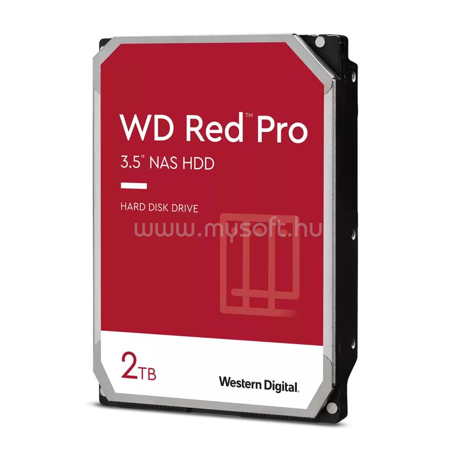 WESTERN DIGITAL HDD 2TB 3,5" SATA 7200RPM 64MB RED PRO NAS