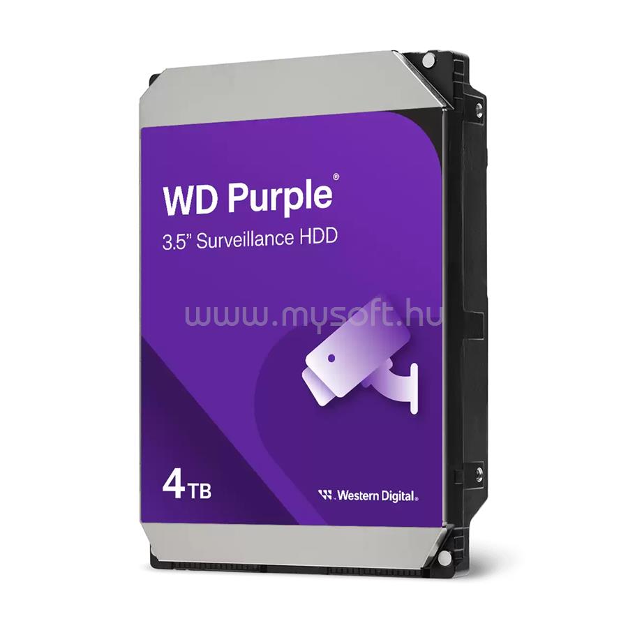 WESTERN DIGITAL HDD 4TB 3.5" SATA 5400RPM 256MB PURPLE SURVEILLANCE