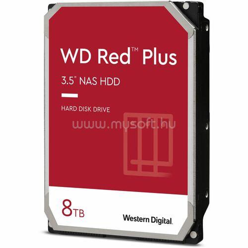 WESTERN DIGITAL HDD 8TB 3.5" SATA 5640RPM 256MB RED PLUS
