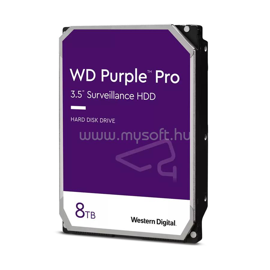 WESTERN DIGITAL HDD 8TB 3.5" SATA 7200RPM 256MB PURPLE PRO