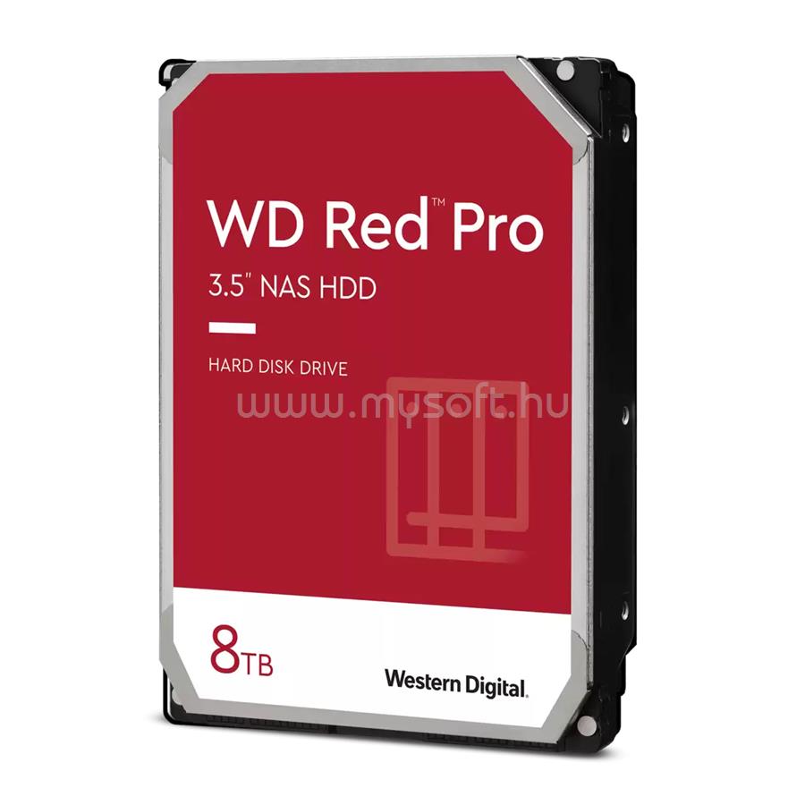 WESTERN DIGITAL HDD 8TB 3.5" SATA 7200RPM 256MB RED PRO NAS