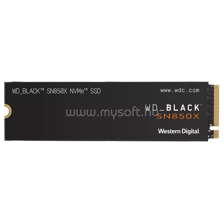 WESTERN DIGITAL SSD 2TB M.2 2280 NVMe PCIe BLACK SN850X