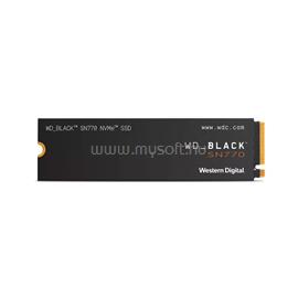 WESTERN DIGITAL SSD 1TB M.2 2280 NVMe PCIE WD BLACK SN770 WDS100T3X0E small