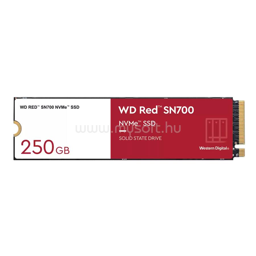 WESTERN DIGITAL SSD 250GB M.2 2280 NVMe PCIE RED SN700
