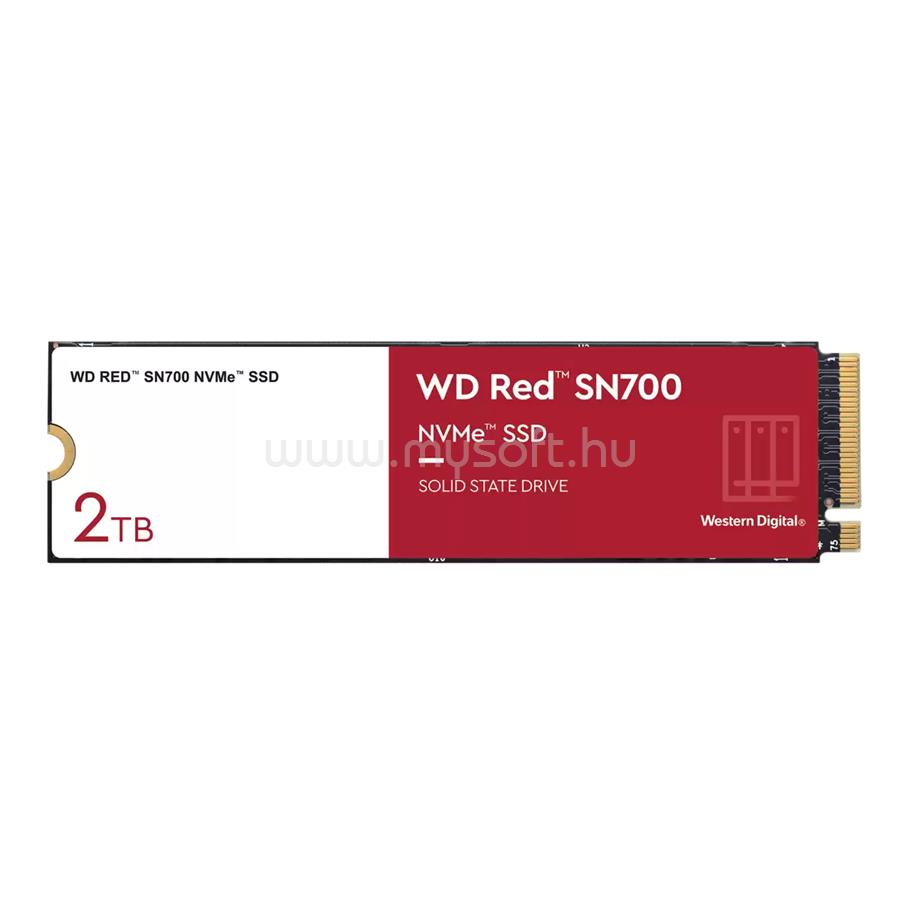 WESTERN DIGITAL SSD 2TB M.2 2280 NVMe PCIE RED SN700