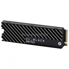 WESTERN DIGITAL SSD 2TB PCI-E BLACK SN750 WITH HEATSINK WDBGMP0020BNC-WRSN small