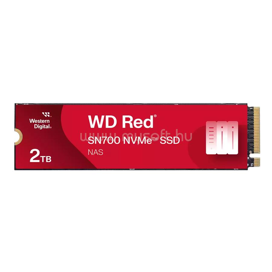 WESTERN DIGITAL SSD 2TB M.2 2280 NVMe PCIE RED SN700