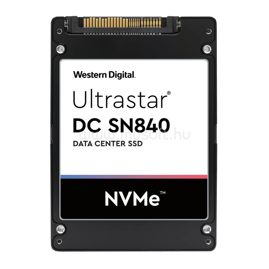 WESTERN DIGITAL SSD 3.84TB 2.5" U.2 NVMe PCIe ULTRASTAR DC SN840 15MM TLC ISE
