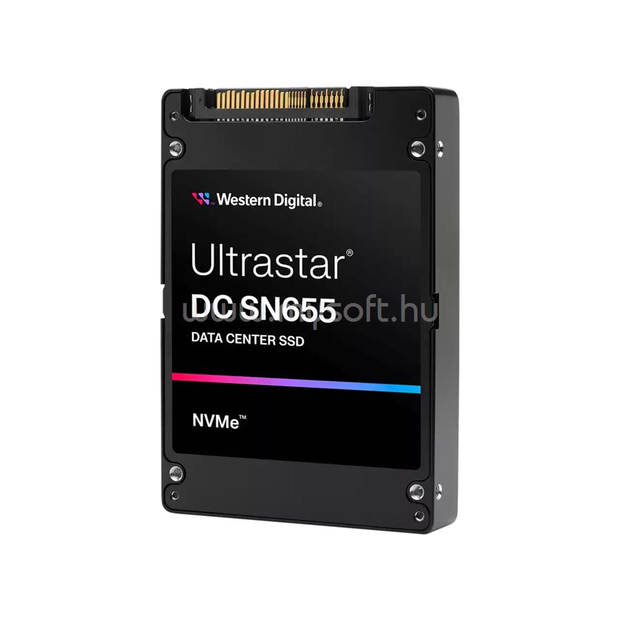 WESTERN DIGITAL SSD 3.84TB 2.5" U.3 NVMe ULTRASTAR DC SN655