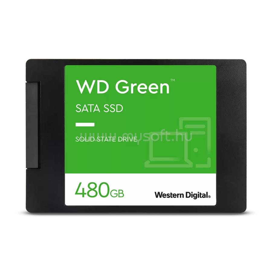 WESTERN DIGITAL SSD 480GB 2.5" SATA 7MM GREEN