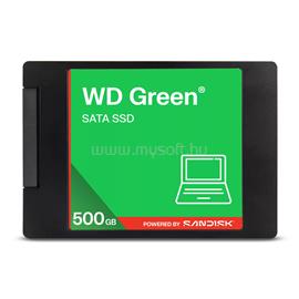 WESTERN DIGITAL SSD 500GB 2.5" SATA GREEN WDS500G5G0A-00CPT0 small