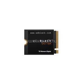 WESTERN DIGITAL SSD 500GB M.2 2230 NVMe PCIe Gen4 x4 WD BLACK SN770M WDS500G3X0G small