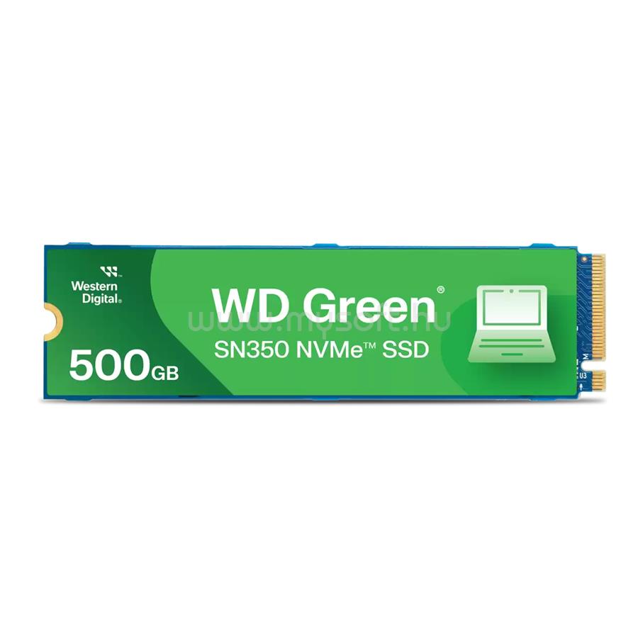 WESTERN DIGITAL SSD 500GB M.2 2280 NVME PCIE SN350 WD GREEN