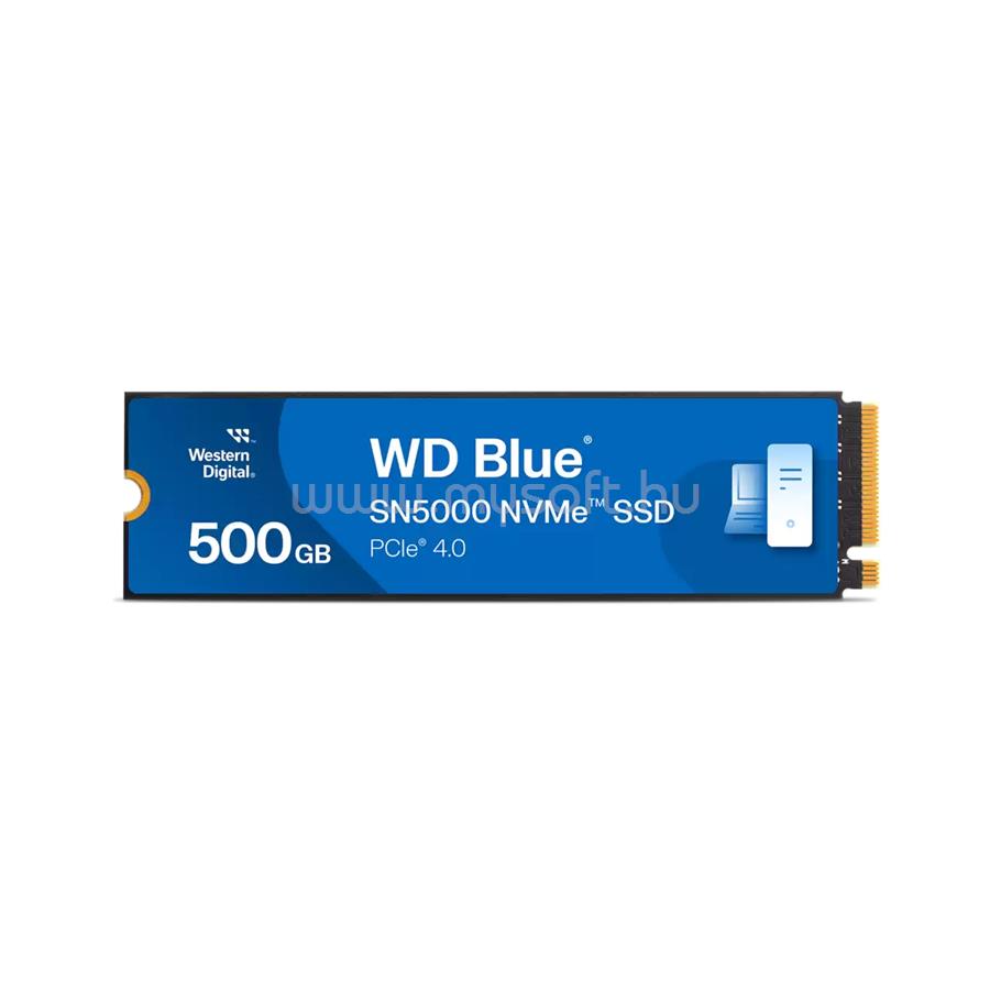 WESTERN DIGITAL SSD 500GB M.2 2280 NVME PCIE SN5000 WD BLUE