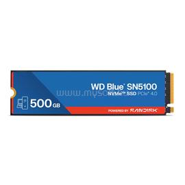 WESTERN DIGITAL SSD 500GB M.2 2280 NVMe PCIE WD BLUE SN5100 WDS500G5B0E-00CPE0 small
