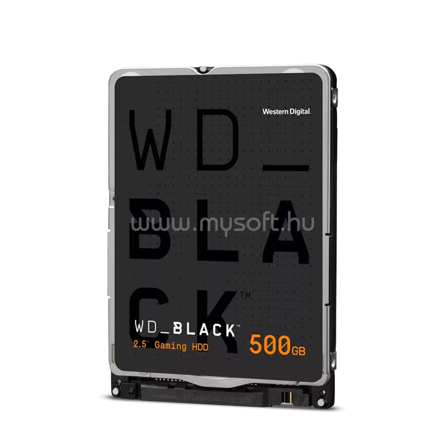 WESTERN DIGITAL HDD 500GB 2.5" SATA 7200RPM 64MB 7MM BLACK