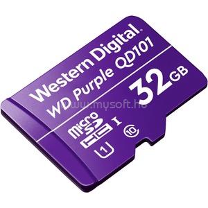 WESTERN DIGITAL WDD032G1P0C 32GB microSDHC Purple memóriakártya