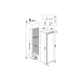 WHIRLPOOL FAGYASZTÓSZEKRÉNY BEÉPÍTHETŐ 8 REKESZ WHIRLPOOL_WHSD18F013D1 small