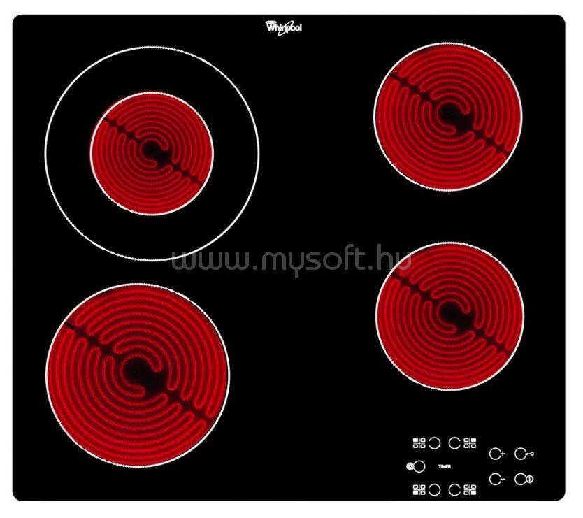 WHIRLPOOL FŐZŐLAP BEÉPÍTHETŐ KERÁMIA