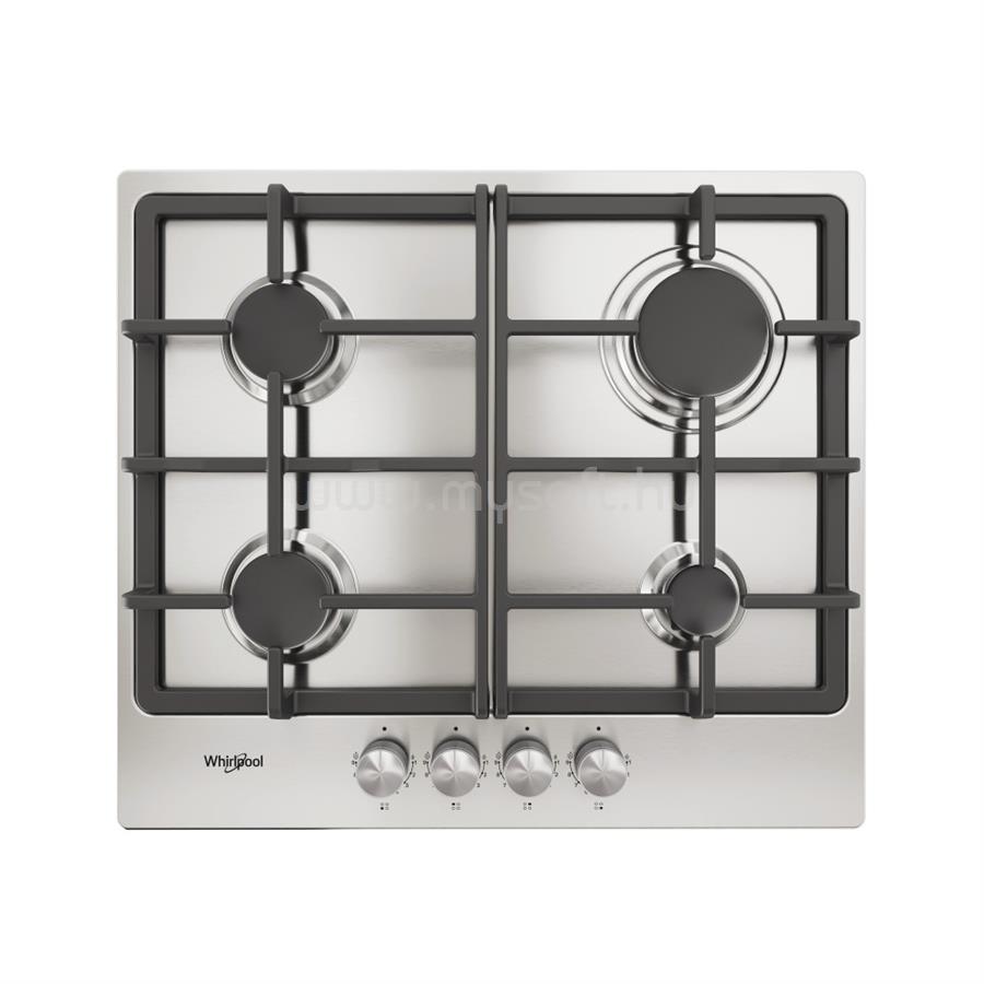 WHIRLPOOL TKRL 660 IX beépíthető gáz főzőlap