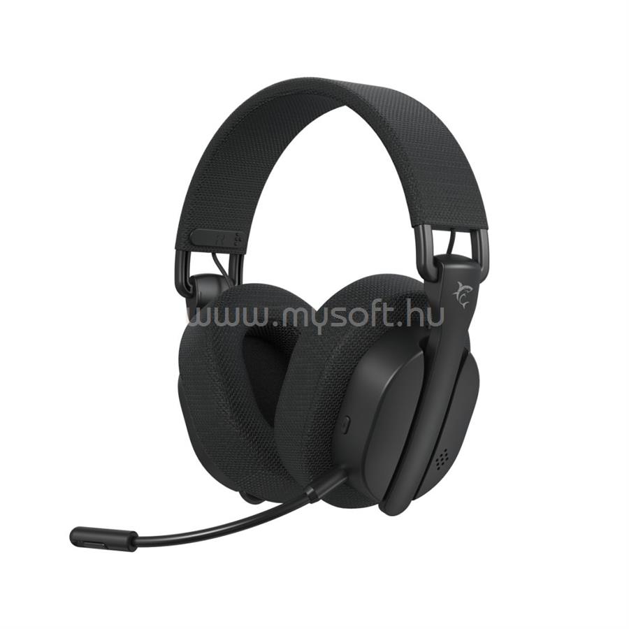 WHITE SHARK FIRECREST-B WS WGH-2444B vezeték nélküli gamer headset (fekete)