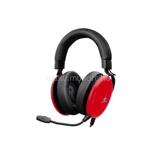 WHITE SHARK GH-2540R ELEPHANT-R vezeték nélküli gamer headset (piros)