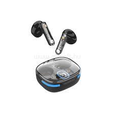 WHITE SHARK HDP GEB-TWS37B HYPERBEAT-B bluetooth fülhallgató mikrofonnal (fekete)