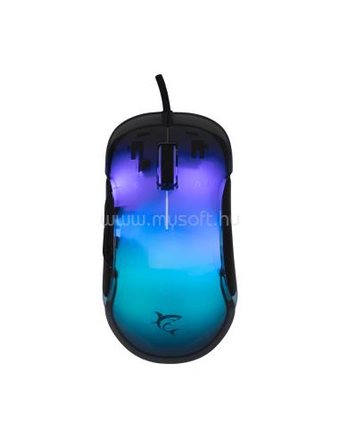 WHITE SHARK MORDRED-B GM-5017B RGB gamer egér  (fekete)