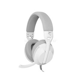 WHITE SHARK PARROT-W/G, GH-2440W/G vezetékes gamer headset (fehér/szürke) GH-2440W/G small