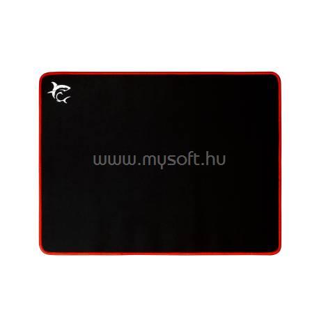 WHITE SHARK RED KNIGHT fekete-piros gamer egérpad (400x300x3 mm)