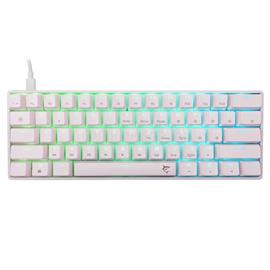 WHITE SHARK SHINOBI 2 mechanikus kék switch gamer vezetékes billentyűzet (magyar, fehér) GK-004223W/BL-HU small