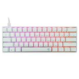 WHITE SHARK SHINOBI 2 mechanikus piros switch gamer vezetékes billentyűzet (magyar, fehér) GK-004213V2-W/R-HU small