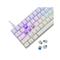 WHITE SHARK SHINOBI-2/W-BL-US kék switch mechanikus gamer vezetékes billentyűzet amerikai angol lokalizáció (fehér) WS_GK-004221W/BL-US small