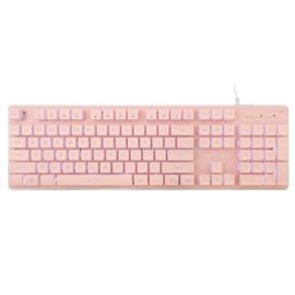 WHITE SHARK TACHI-P/US  GK-003441P-US gamer vezetékes billentyűzet angol lokalizáció (rózsaszín) GK-003441P-US small