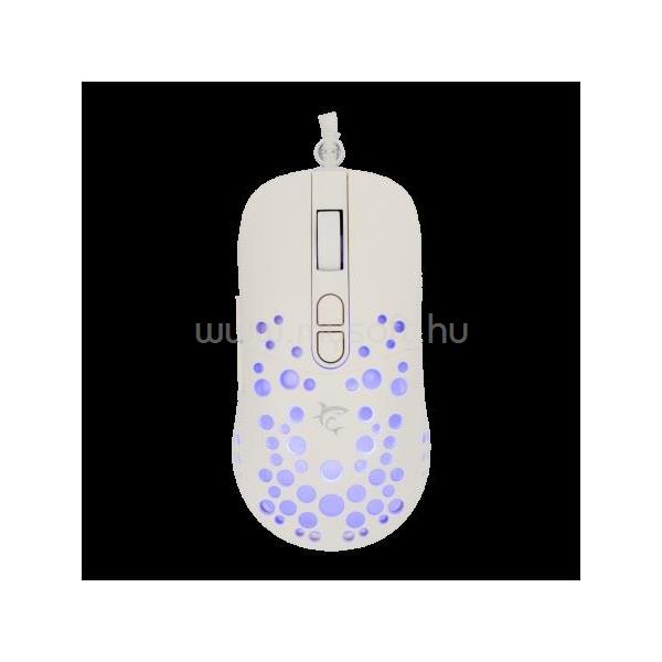 WHITE SHARK TRISTAN-W WS GM-9004W RGB gamer vezetékes egér (fehér)