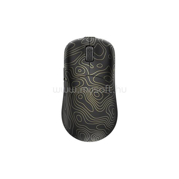 WHITE SHARK WGM-5015G AERO-G 6D/10000 dpi, vezeték nélküli gamer egér, fekete/arany