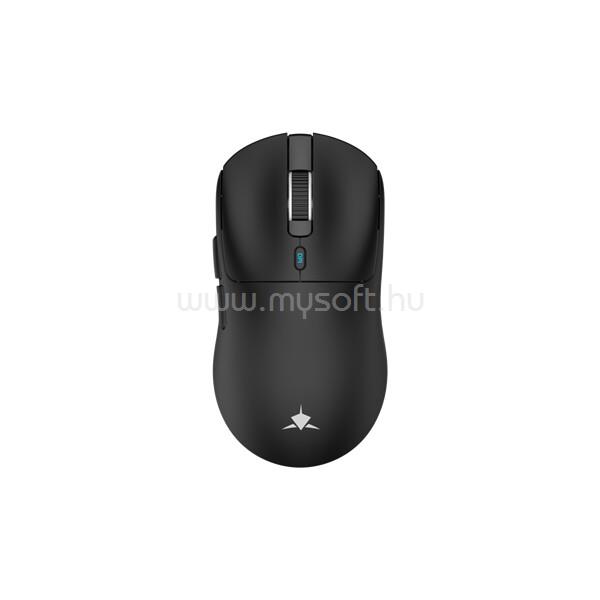 WHITE SHARK MAXIMUS-B, WGM-9010B vezeték nélküli gamer egér, 2,54GHz, 26.000 dpi, fekete