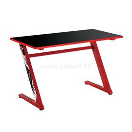 WHITE SHARK ZZ gamer asztal (fekete/piros) GD-ZZ-RED small