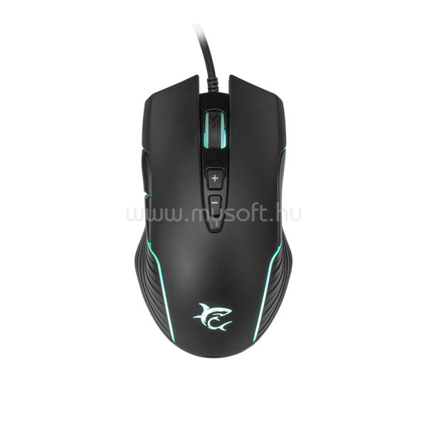 WHITE SHARK GM-5003 AZARAH gamer vezetékes egér (fekete)