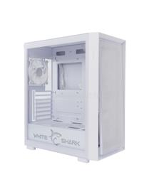 WHITE SHARK WARHEAD-3/W gamer fehér (táp nélküli) E-ATX ház GCC-2401W small