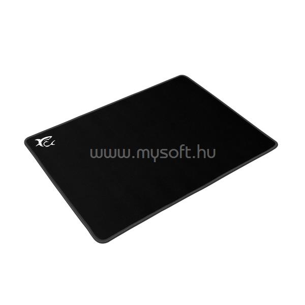 WHITE SHARK White Shark BLACK KNIGHT fekete gamer egérpad (400x300x3 mm)