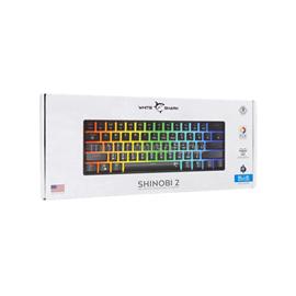 WHITE SHARK WHITE SHARK GK-004121B/BL-US SHINOBI-2/B-BL-US mech. bill. 61 kék gomb,fekete,angol WS_GK-004121B/BL-US small