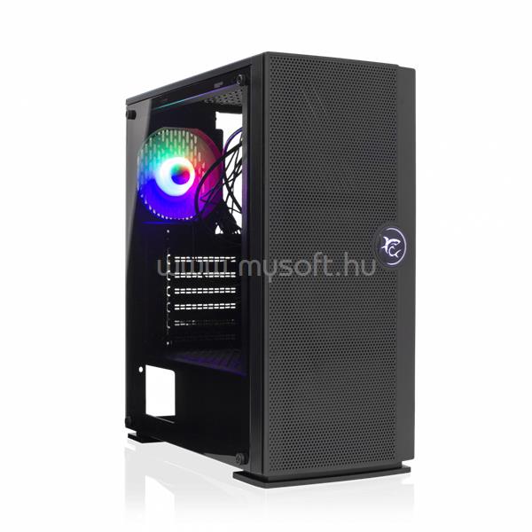 WHITE SHARK PANZER PC Fekete (Táp nélküli) ablakos ATX/mATX ház