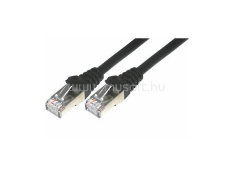 WIRETEK Patch kábel UTP Cat.5E 3m (fekete)