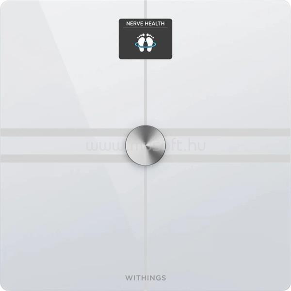 WITHINGS Body Comp Wi-Fi személymérleg (fehér)