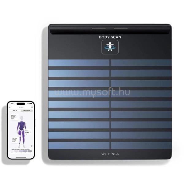 WITHINGS Body Scan személymérleg (fekete)
